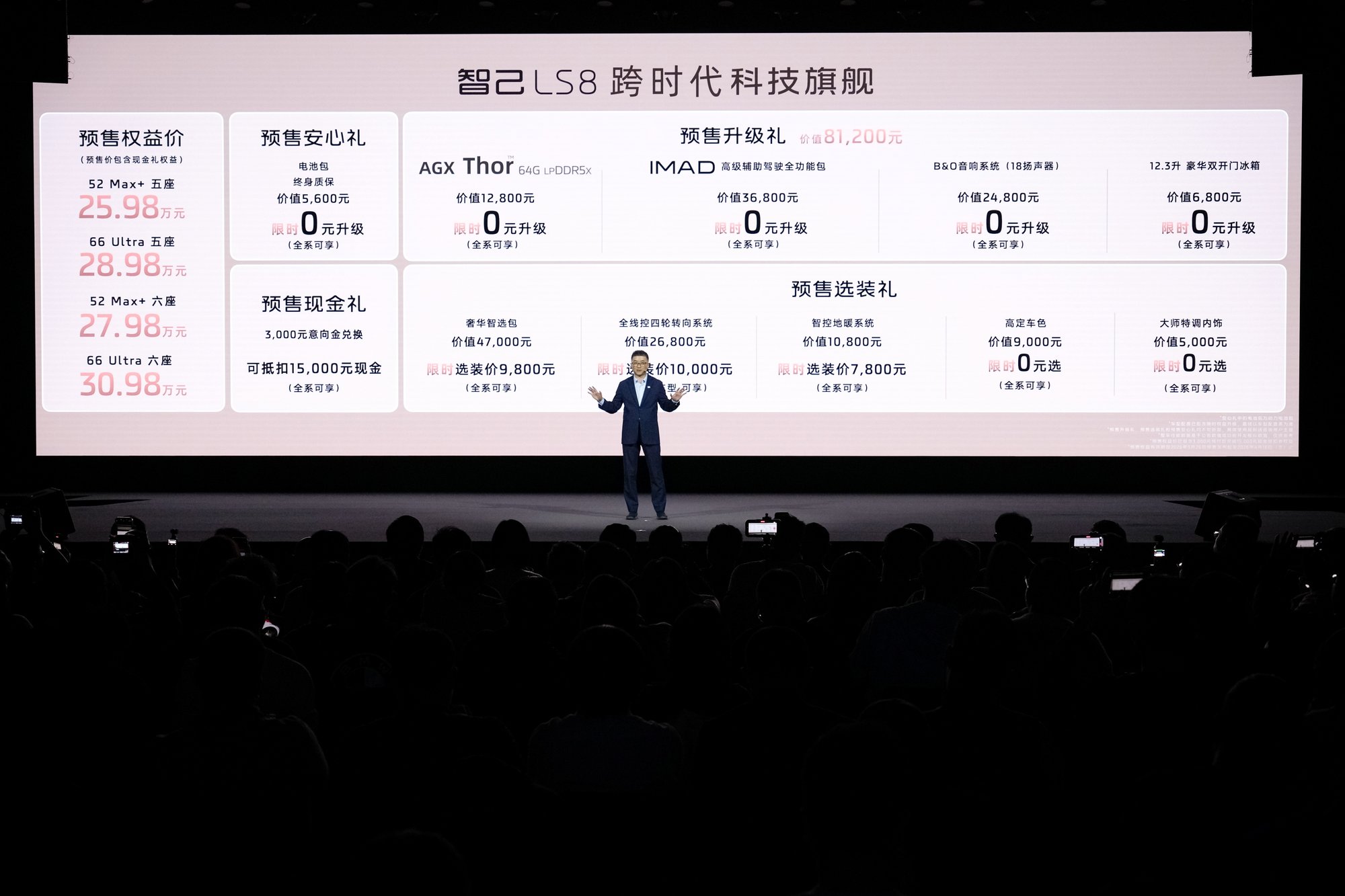 预售25.98万起,智己LS8对“旗舰”有话要说