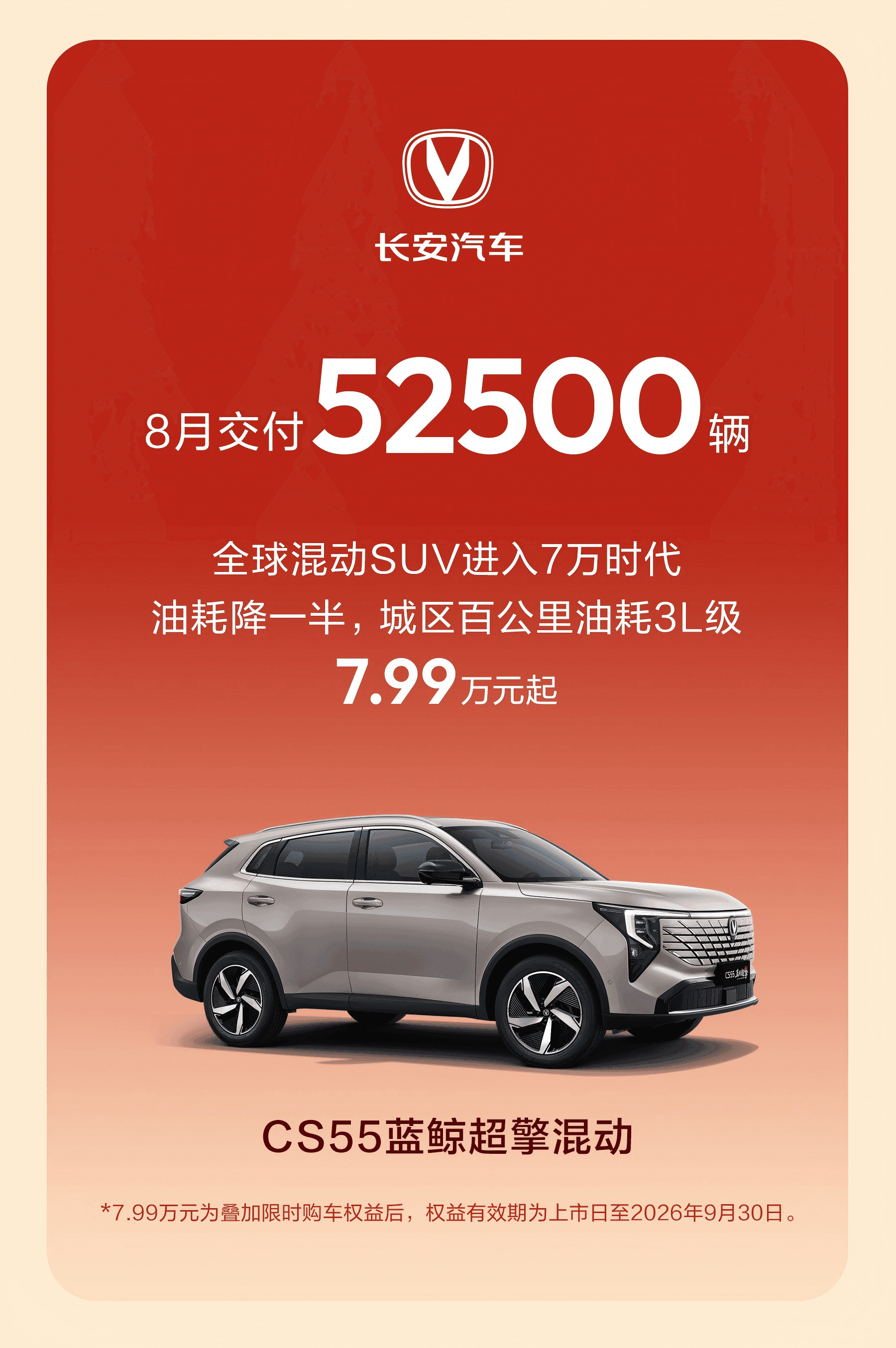 长安汽车8月交付21.88万辆：海外连续7个月大涨，新能源与智能化双轮提速