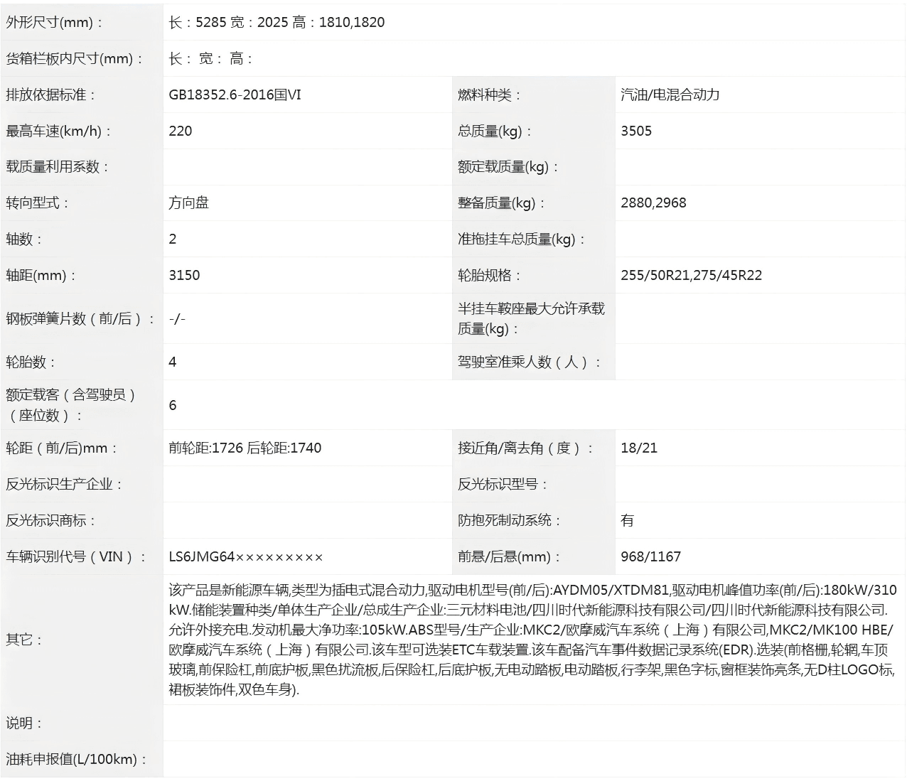 阿维塔T09申报图曝光 5.2米大六座+双PHEV路线，纯电续航超400km
