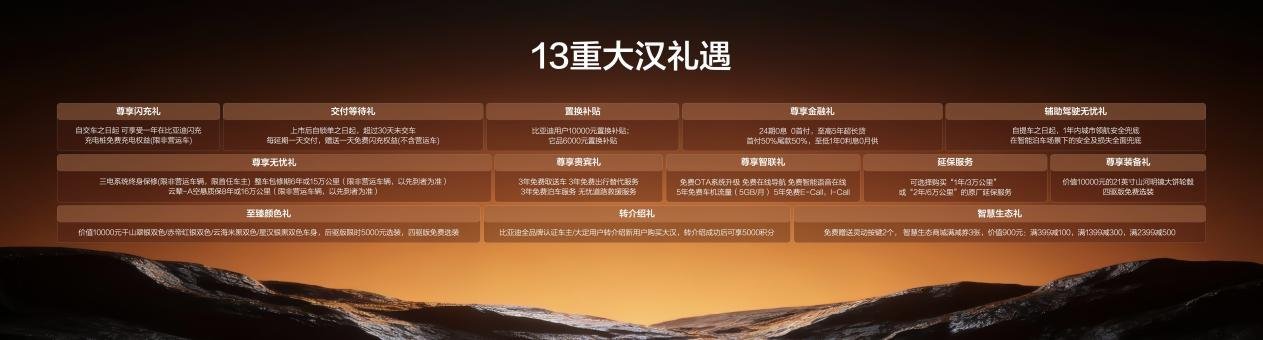 23.59万起，196项全系标配，大汉定义9系旗舰新标杆