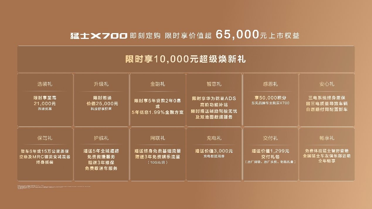 猛士X700正式上市，七个满分验出百万级真价值